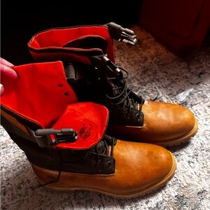 Timberland Men's Brown hip-hop/skinny jeans boots! Will b triple $ in 3 years